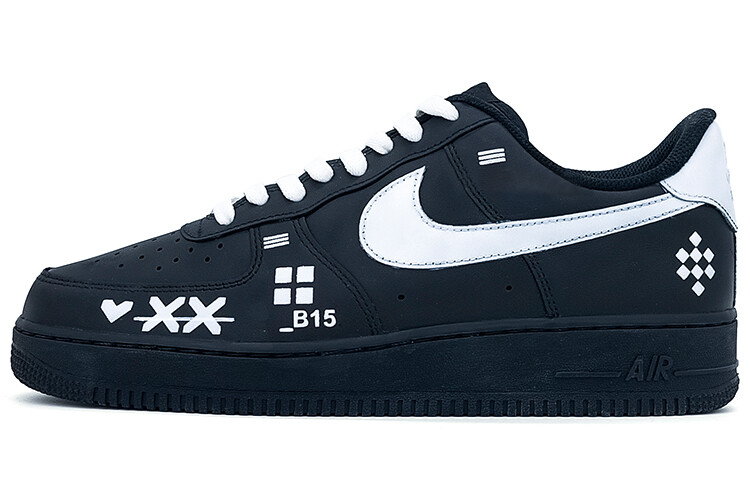

Кроссовки Nike Air Force 1 Skateboard Shoes Men Low-Top Black White