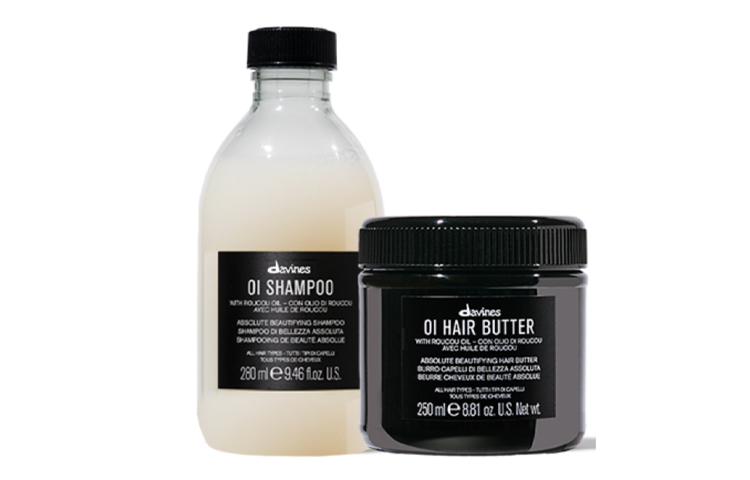 

DAWEINISI Ouai Шампунь и маска для волос Набор шампуня и кондиционера Восстанавливающий и разглаживающий 280мл+250мл DAVINES, o'ai shampoo 280ml + o'ai hair mask 250ml