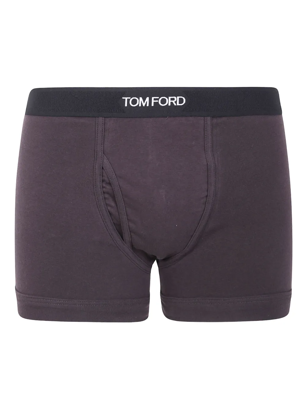 

Хлопковые боксеры с логотипом TOM FORD, коричневый
