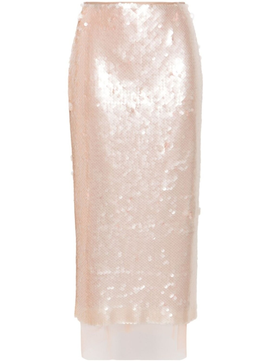 

Юбка-карандаш Citrus с пайетками V:PM ATELIER, нейтральный цвет