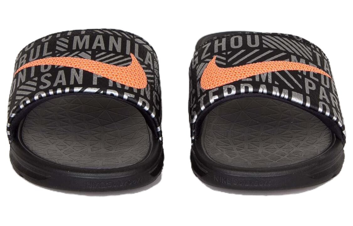 Шлепанцы и сланцы Nike Benassi Solarsoft Sld 2 Nwm 'Black' Women's