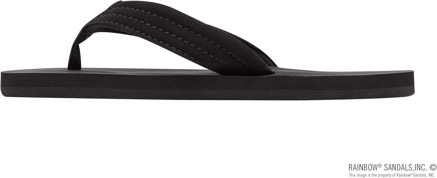 Детские сандалии Rainbow Sandals Grombow с мягкой резиновой подошвой, неопрена ремешком и задним ремешком, черный — фото 2