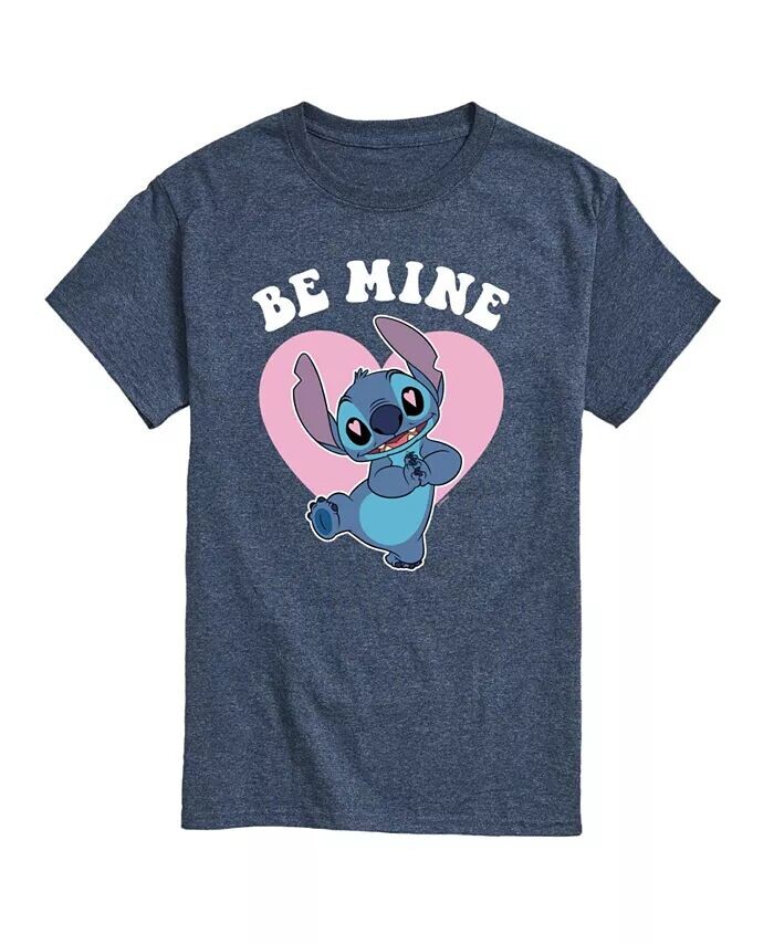 

Мужская футболка с коротким рукавом Lilo and Stitch AIRWAVES, синий