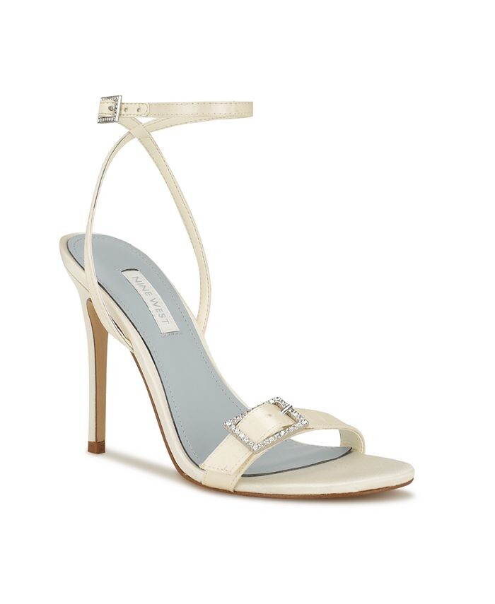 Женские свадебные босоножки на шпильке Moras Nine West, белый