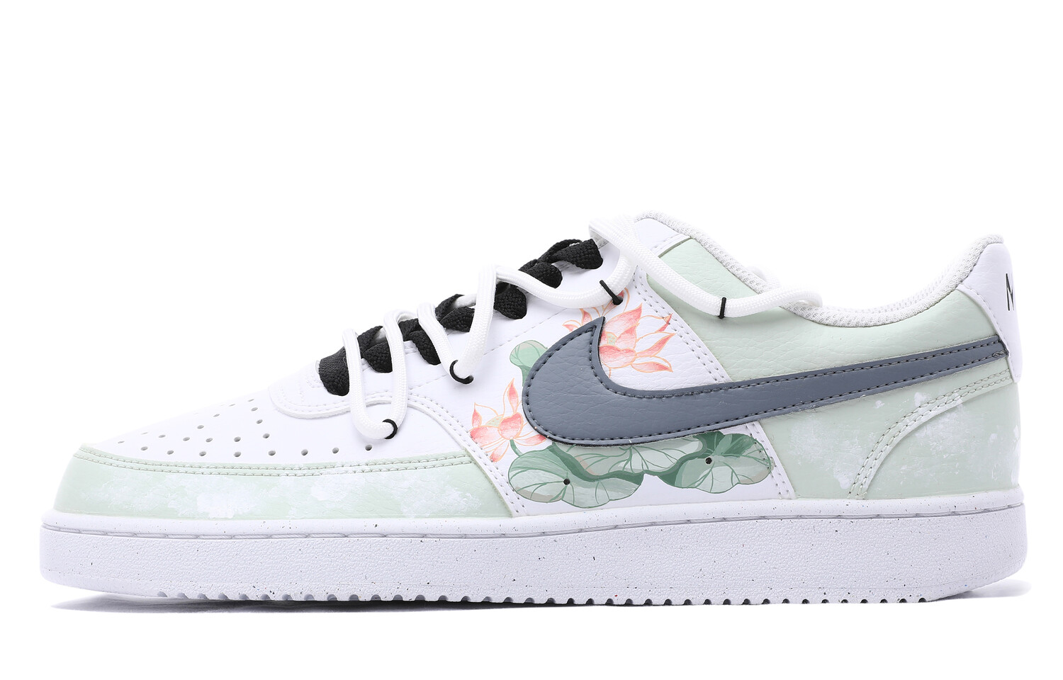 

Кроссовки Nike Court Vision 1 Skateboarding Shoes Women's Low-top White/Green, светло-зеленый