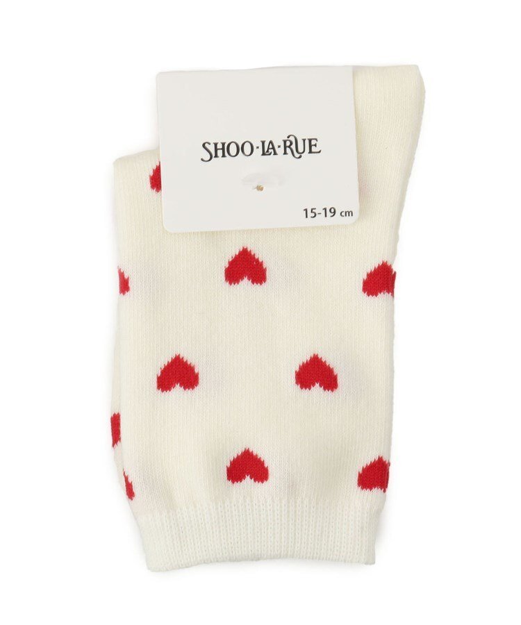 Разноцветные носки с принтом по всей поверхности Shoo・La・Rue, Ivory (004)