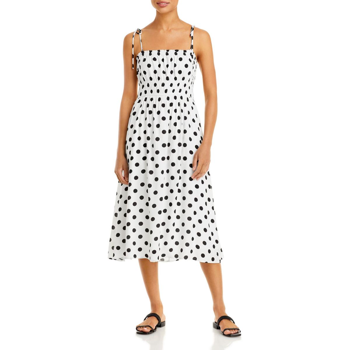 

Женский сарафан миди в горошек Sunday Line & Dot, цвет white/black dot