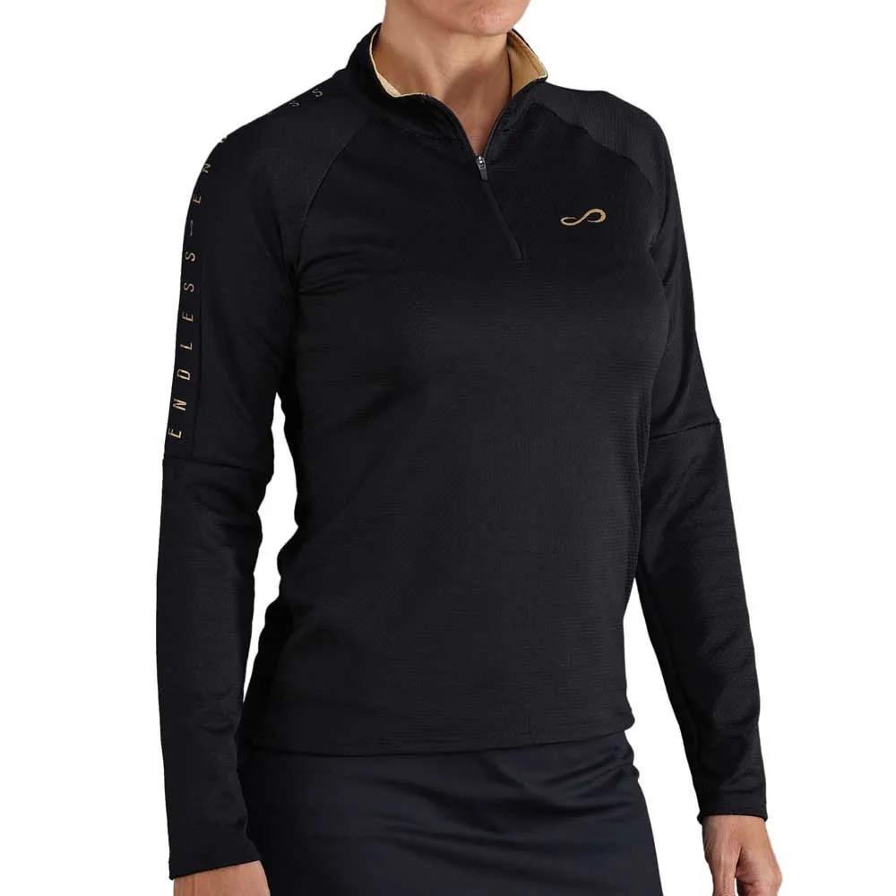 

Толстовка Endless Kirsch ii half zip, черный