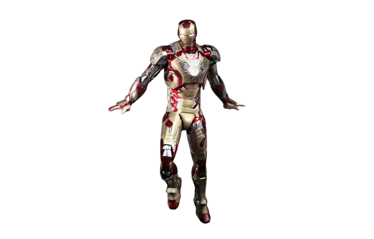 

Железный человек Die Casting Collection Mms 197 D02 Mk42 фигурки Hot Toys, Iron Man MK42
