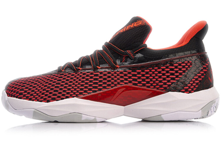 

Кроссовки LINING Badminton Shoes Unisex Low-top Black/Red