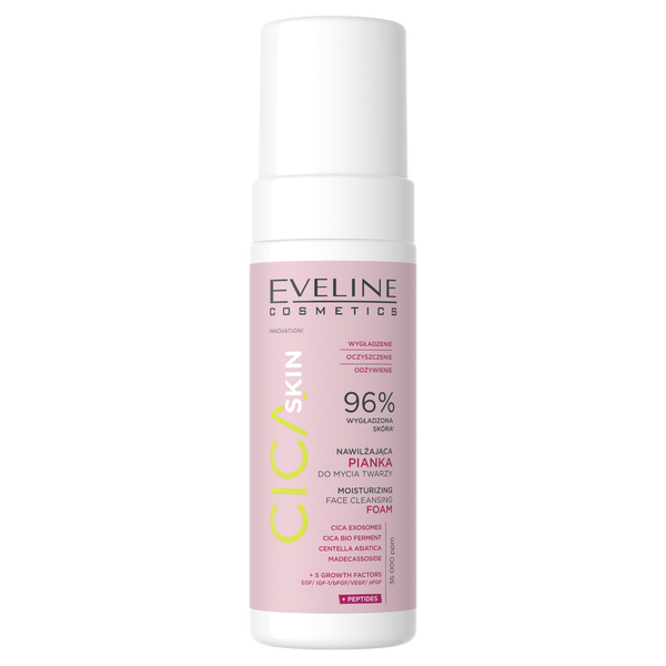 

Увлажняющая пенка для умывания лица, 150 мл Eveline Cosmetics Cica skin