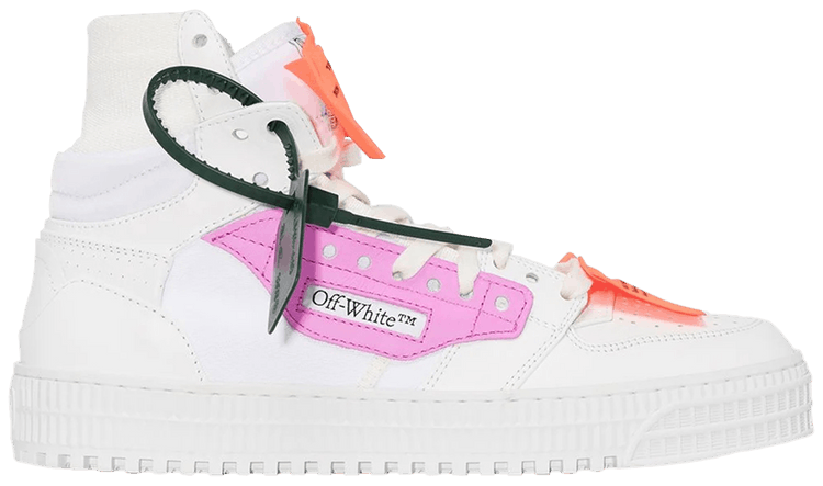 Кроссовки Off-White Wmns Off-Court 3.0 High 'White Pink', белый