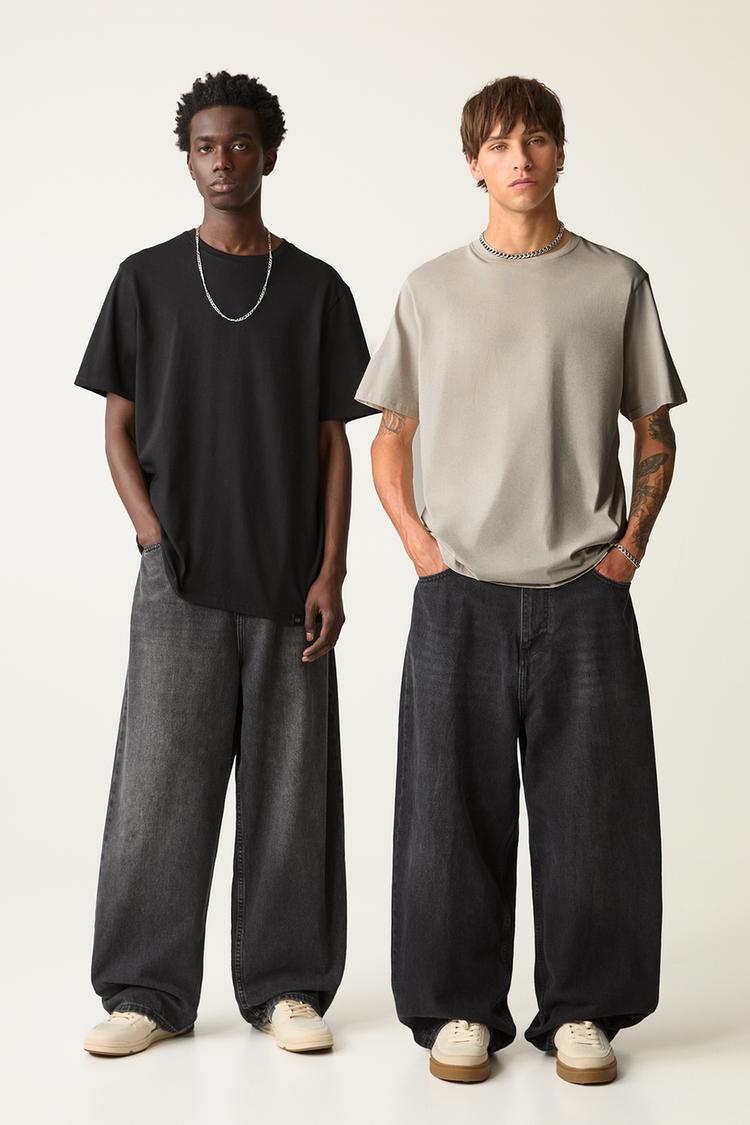 

Упаковка из 2 футболок Pull And Bear, бежевый