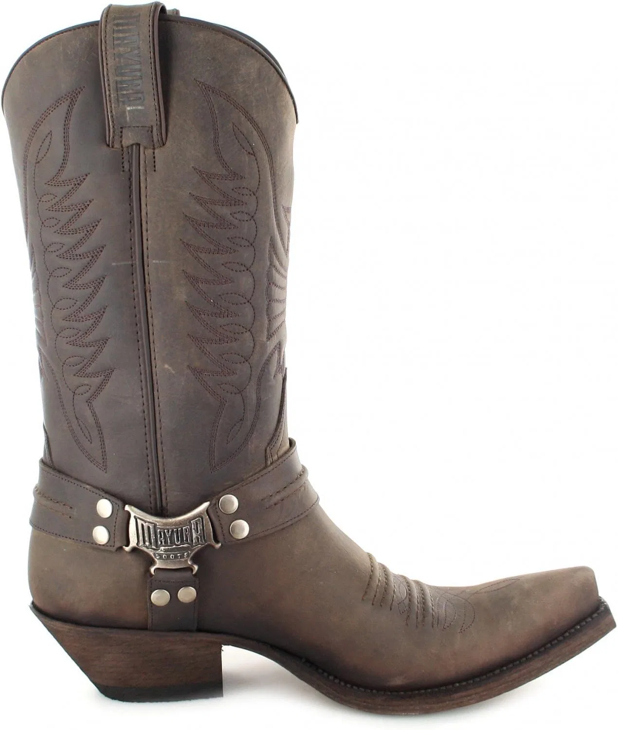 Ковбойские ботинки Mayura Boots Motta Brown в западном стиле — фото 3