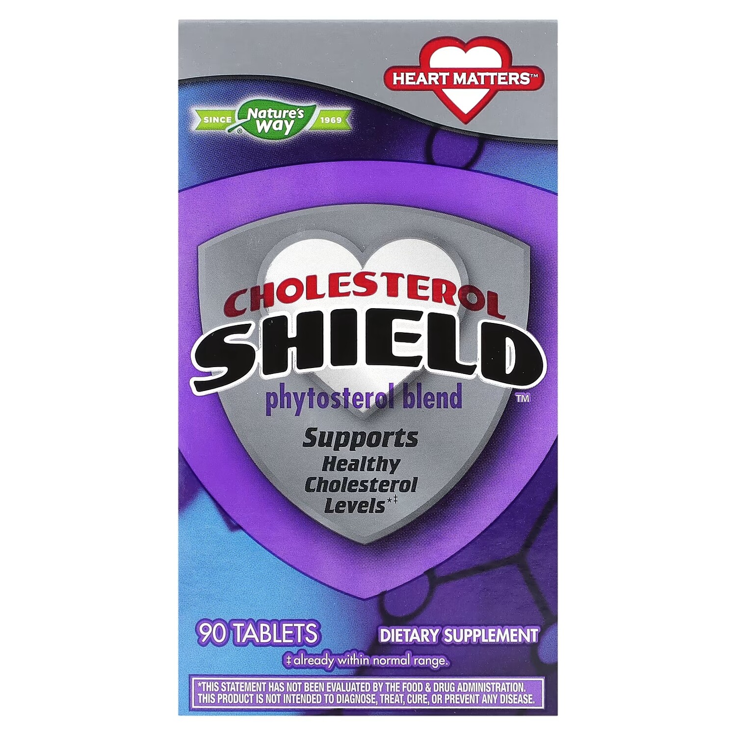 

Добавка Nature's Way Cholesterol Shield, 90 таблеток