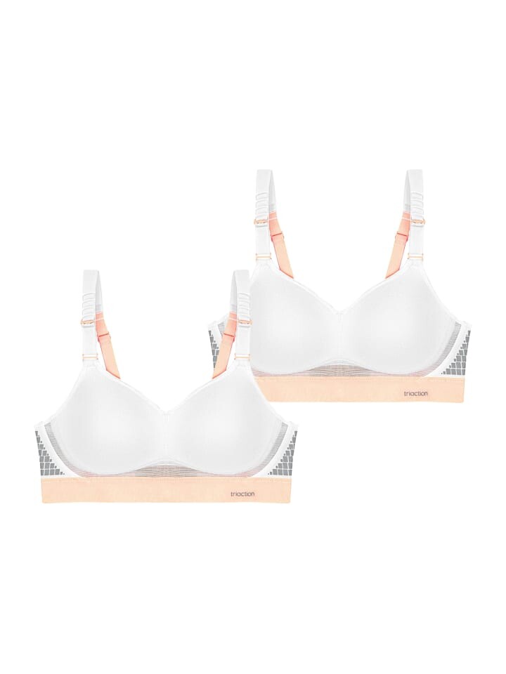 

Спортивные бюстгальтер Triumph Triaction Hybrid Lite, белый