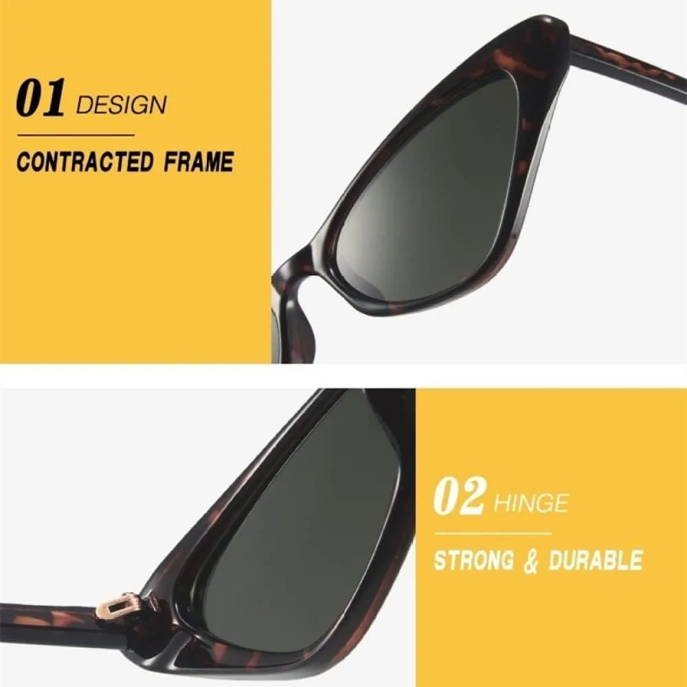 

Солнцезащитные очки «кошачий глаз» с принтом для женщин, хип-хоп, ультралегкие солнцезащитные очки для мужчин, градиентные солнцезащитные очки generic, Beige Clear