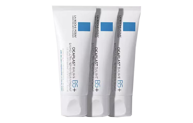 Восстанавливающий крем для лица La Roche-Posay Cicaplast Baume B5 + термальная вода La Roche-Posay Eau Thermale, 40 мл + 50 мл*2 — фото 2