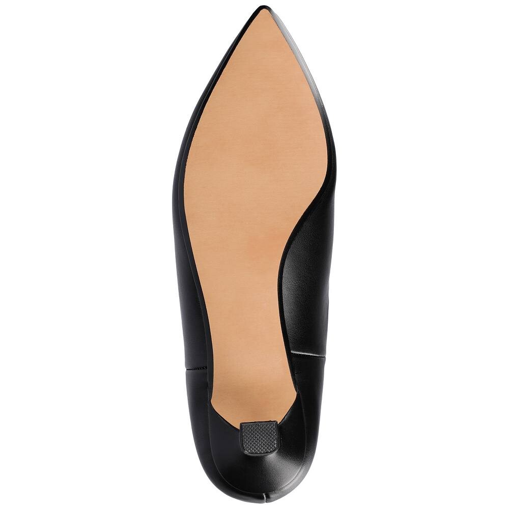 Женские ботильоны Tenlee Tru Comfort Foam Journee Collection Tenlee, цвет Black Patent — фото 2