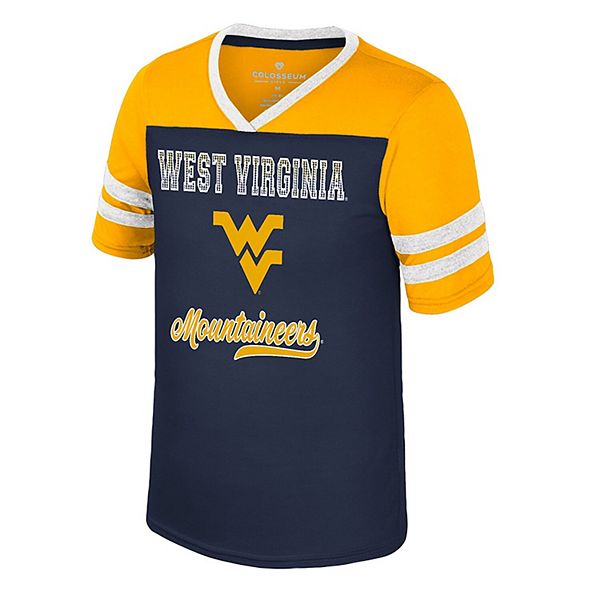 Детская футболка West Virginia Mountaineers Princess Bubblegum Bling Colosseum — фото 3