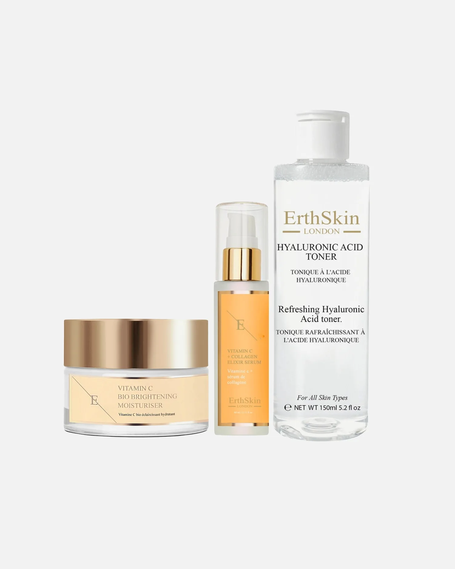 Набор ErthSkin London — Для ухода за лицом «Трио с витамином С» , 1 шт, 50 мл