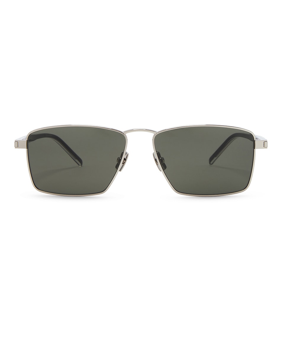 

Солнцезащитные очки СЛ 700 Saint Laurent, цвет Silver & Grey