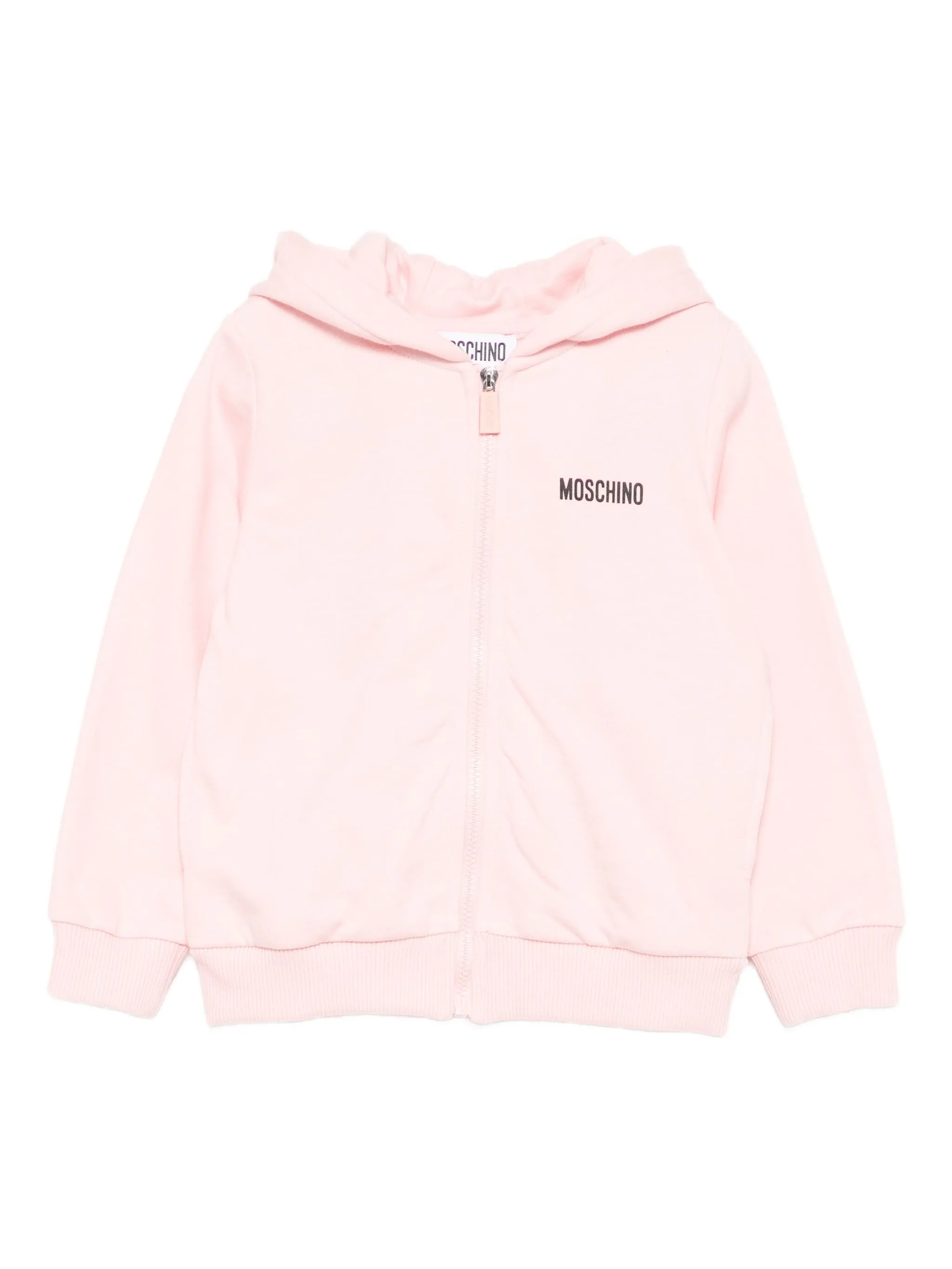 

Худи с логотипом Moschino Kids, розовый