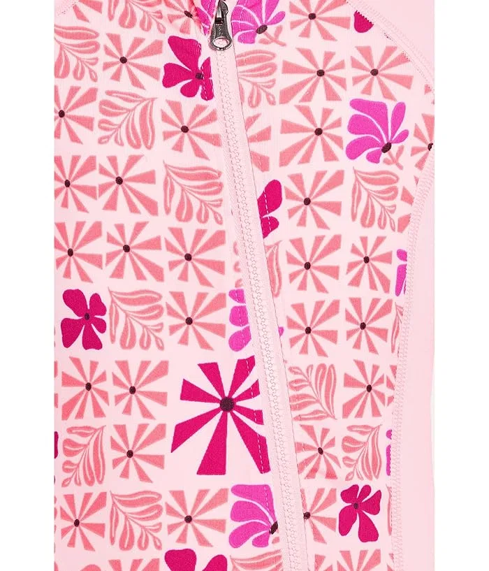 Комбинезон с защитой UPF 50 Sandy Shores II Columbia Kids, Satin Pink Sunbursts/Satin Pink — фото 3