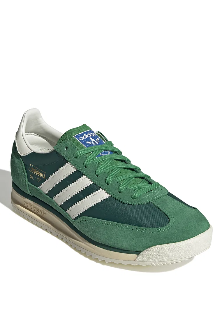 Кроссовки, модель SL 72 RS, adidas, белый/зеленый — фото 2