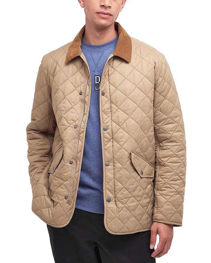 

Стеганая куртка челси Barbour Modern, коричневый/бежевый