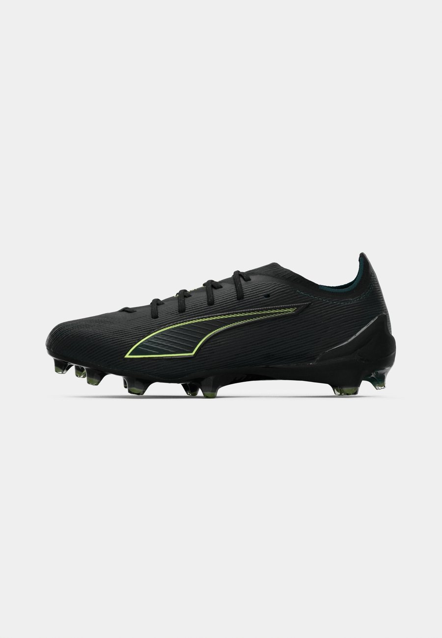 Кроссовки Puma ULTRA 6 ULTIMATE FG, Black/Fizzy Light/Green Terrain/Black — фото 2