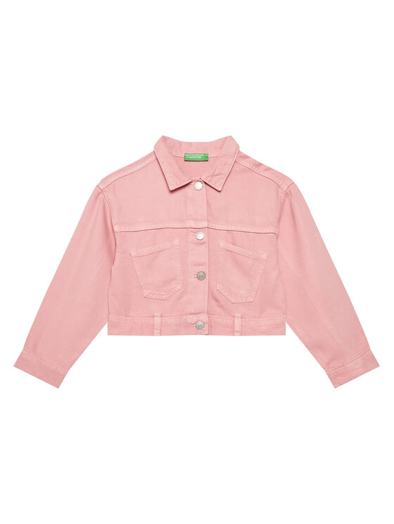 

Переходная куртка стандартного кроя 21AQCN060 United Colors Of Benetton, розовый