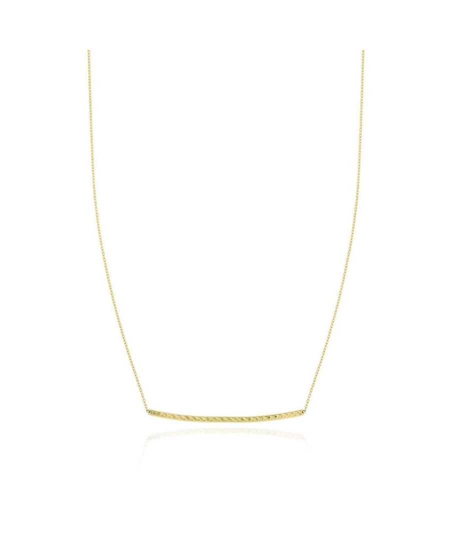 

Колье с огранкой Sparkle Cut Bar из 14-каратного золота The Lovery, Gold