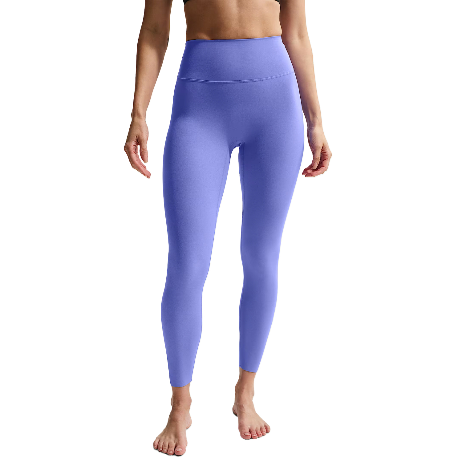 

Zenvy Женские Высокие Леггинсы 7/8 без Переднего Шва Nike, sapphire синий/белый