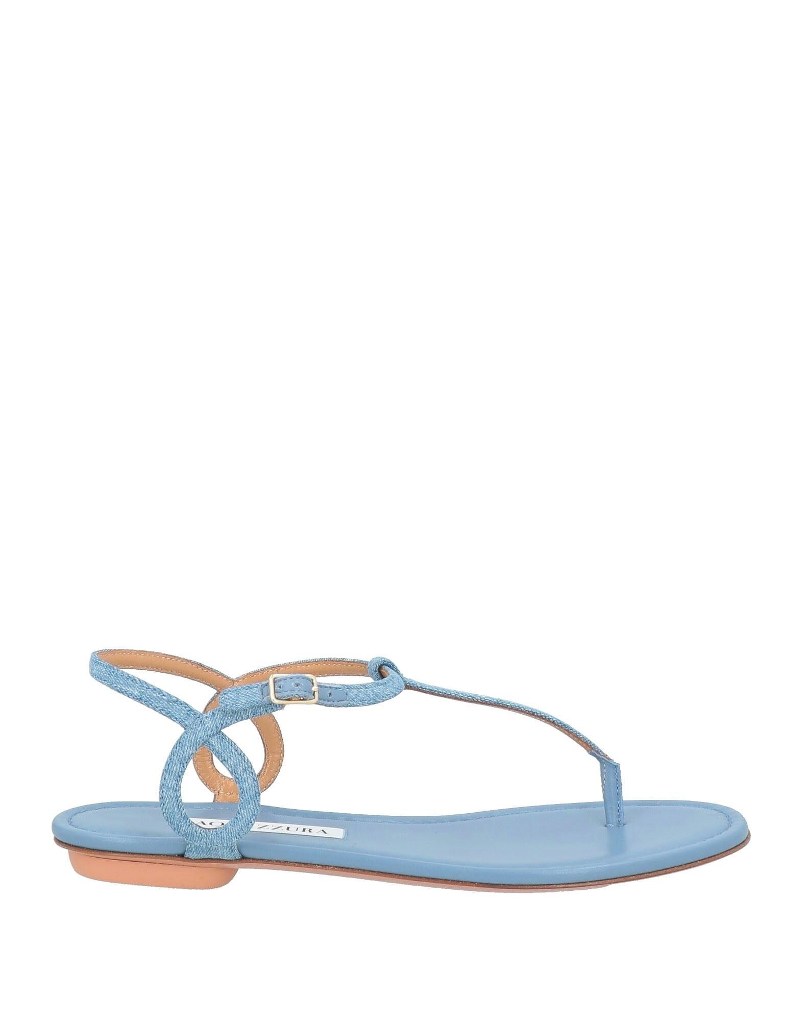 Сандалии Aquazzura, небесно-голубой