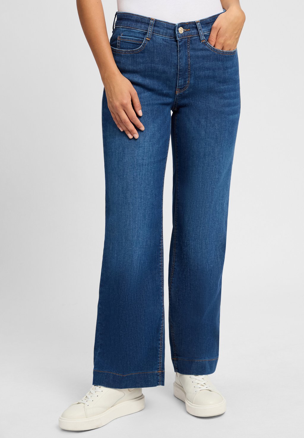 

Расклешенные джинсы MAC Jeans, цвет Medium Stone