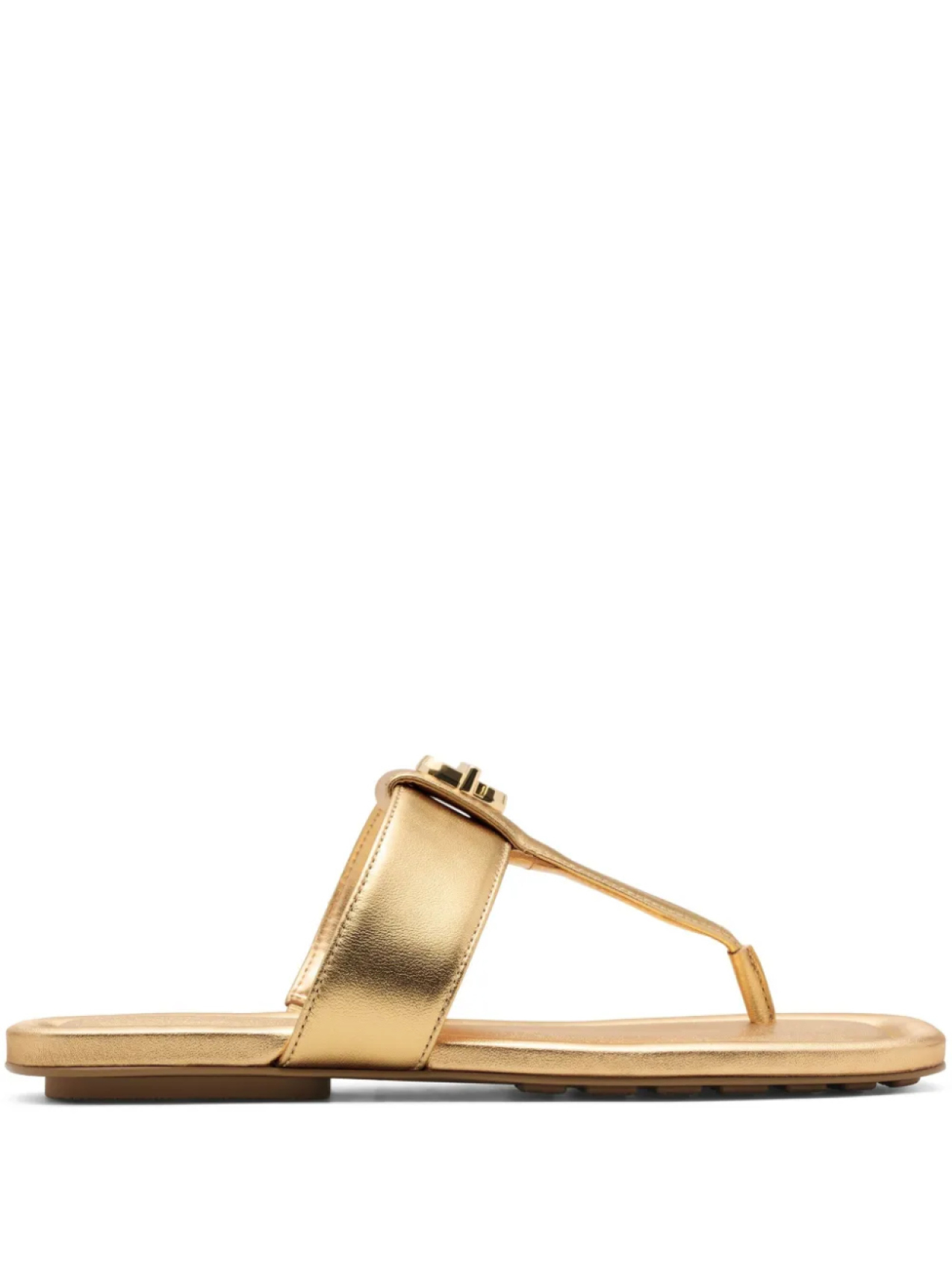 Marc Jacobs сандалии The Dual T, золотой