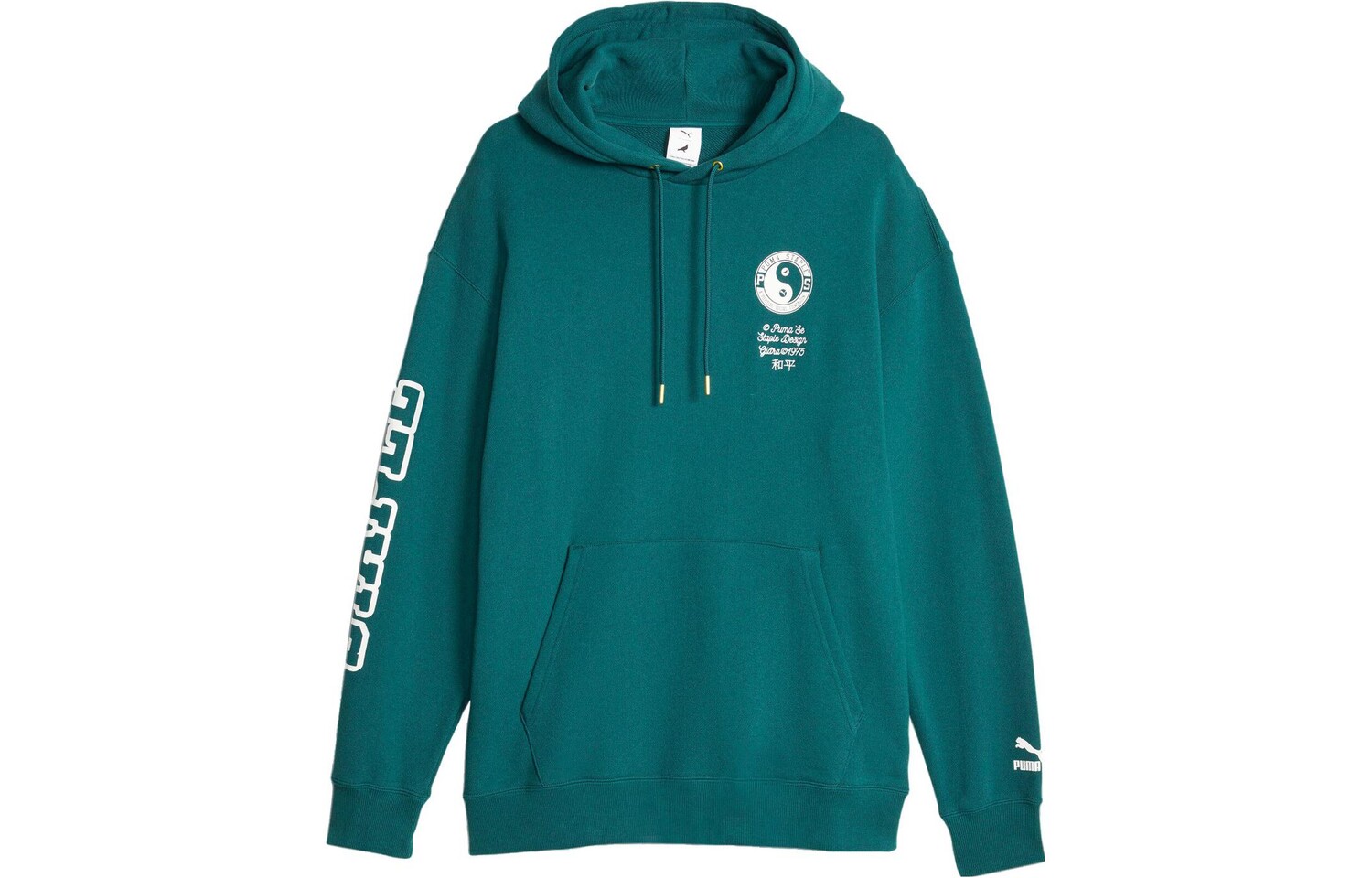 

X STAPLE Co-brand Sweatshirt Men Malachite Puma, цвет Malachite