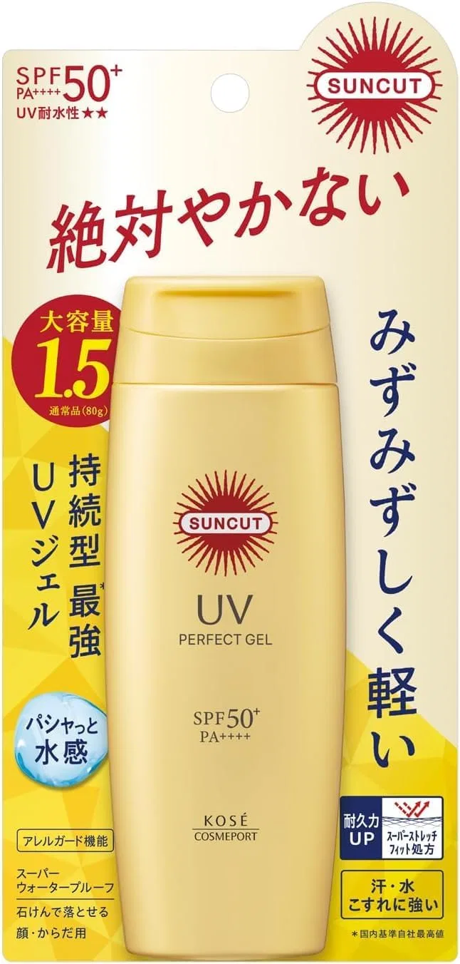 Солнцезащитный гель Suncut Perfect UV Gel Kunutonn набор 48 шт 120 г — фото 3