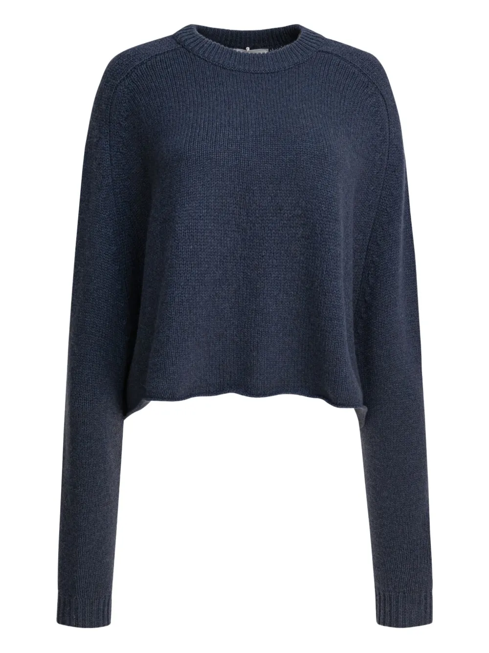 

Кашемировый свитер с круглым вырезом Lisa Yang, синий