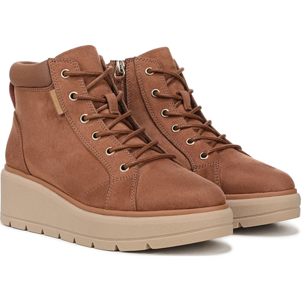Высокие ботинки до щиколотки Dr. Scholl'S, honey brown fabric