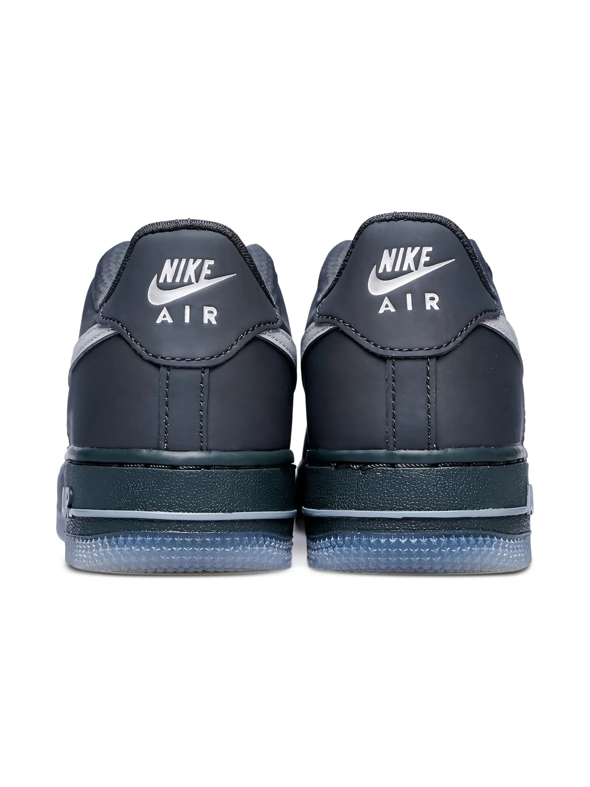 Кроссовки Air Force 1 Reflective Swoosh Nike Kids, серый — фото 3