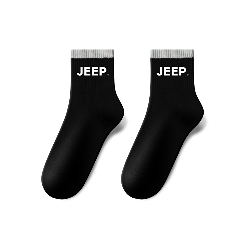 

Носки Mid Calf женские, набор из 5 пар Jeep, черный[1 pack]