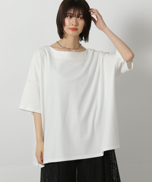 

Футболка, крой оверсайз, бренд LAKOLE, цвет кремовый