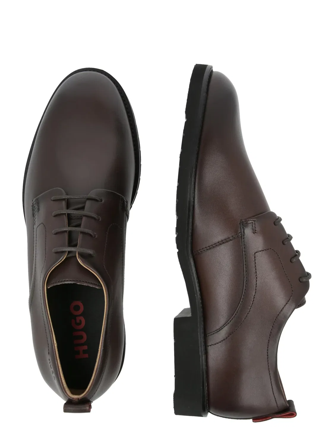Туфли на шнуровке 'Ginsby' Hugo, Dark Brown — фото 2