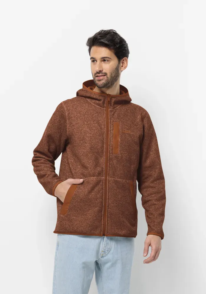 

Флисовая куртка Jack Wolfskin "TANNENSPUR HOODED JKT M", с капюшоном, цвет Carmine