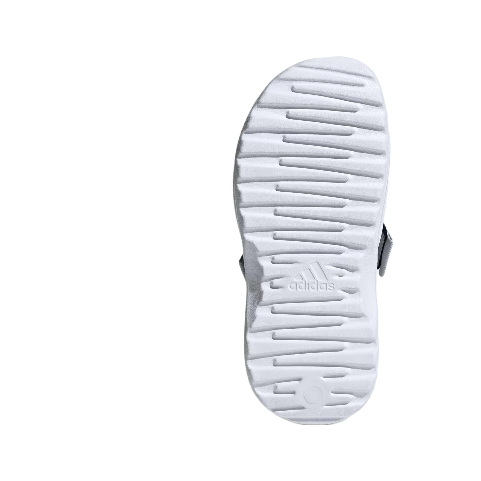 Детские сандалии Mehana Slip Resistant Shock Absorbers черно-серые для детей 3-7 лет Adidas — фото 4