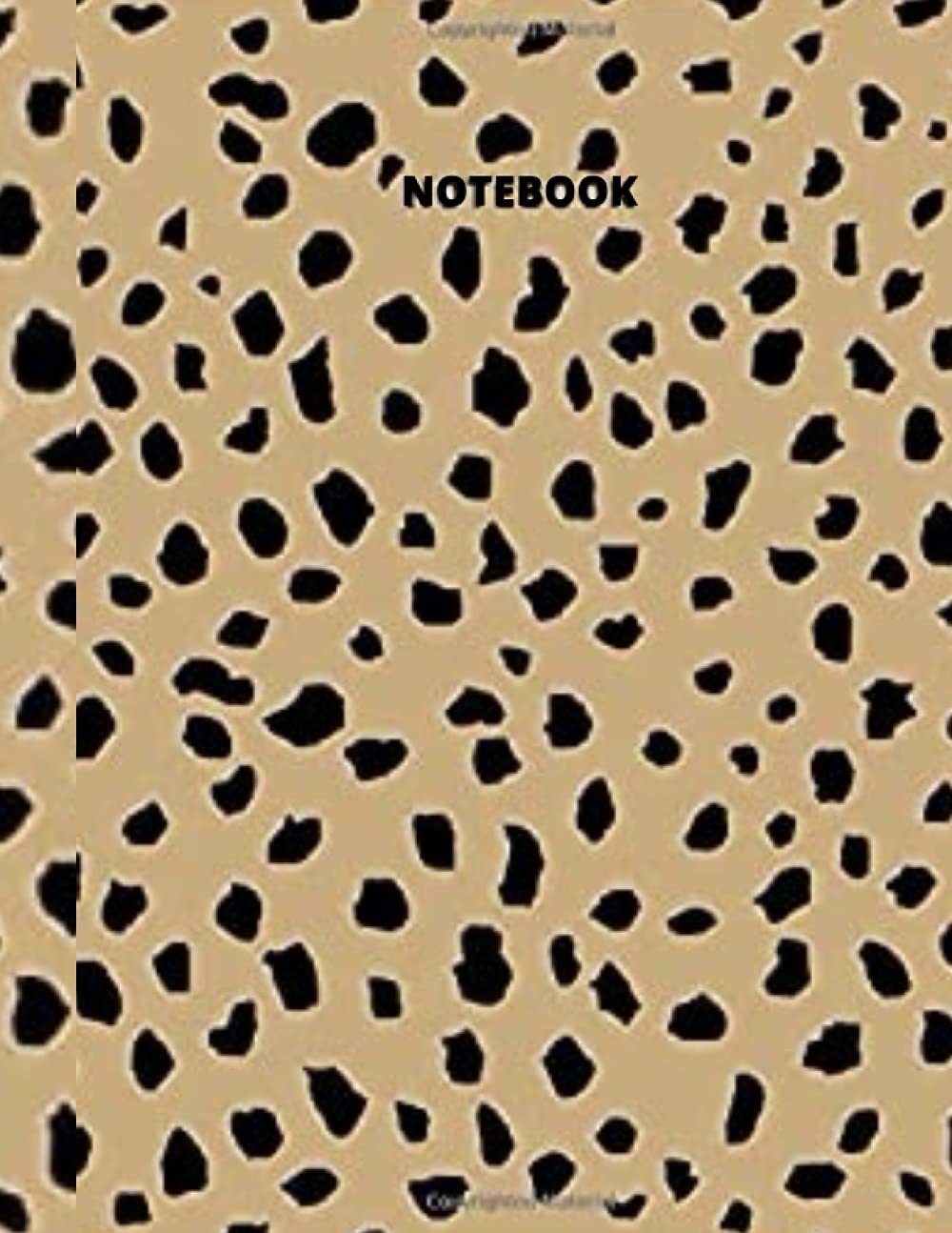 

Notebook: Leopard Print Composition Notebook - College Ruled 120Pages - Large 8.5 x 11 (Independently published)