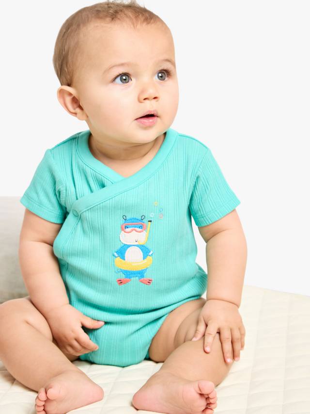 

Хлопчатобумажные боди baby ocean adventure Mini Cuddles, синий