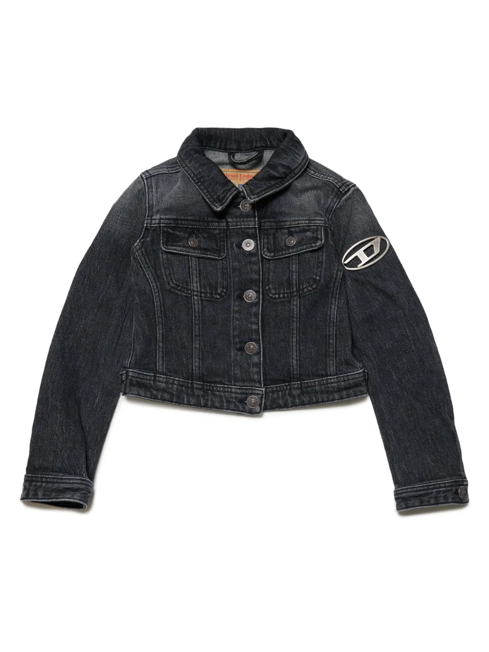 

Джинсовая куртка Jslimmy Diesel Kids, черный